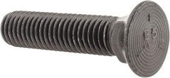 Value Collection - 1/2-13 UNC, 2-1/4" OAL, Steel Plow Bolt - Uncoated, Grade 5 - Americas Industrial Supply
