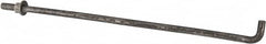 Value Collection - 1/2-13, 18" OAL Bent Anchor Bolt - Grade 2 Steel - Americas Industrial Supply