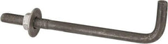 Value Collection - 5/8-11, 10" OAL Bent Anchor Bolt - Grade 2 Steel - Americas Industrial Supply