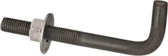 Value Collection - 3/4-10, 8" OAL Bent Anchor Bolt - Grade 2 Steel - Americas Industrial Supply