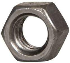 Value Collection - 3/8-16 UNC Steel Right Hand Hex Nut - 9/16" Across Flats, 0.3281" High, Uncoated - Americas Industrial Supply