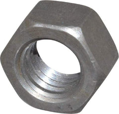 Value Collection - 1/2-13 UNC Steel Right Hand Hex Nut - 3/4" Across Flats, 7/16" High, Uncoated - Americas Industrial Supply