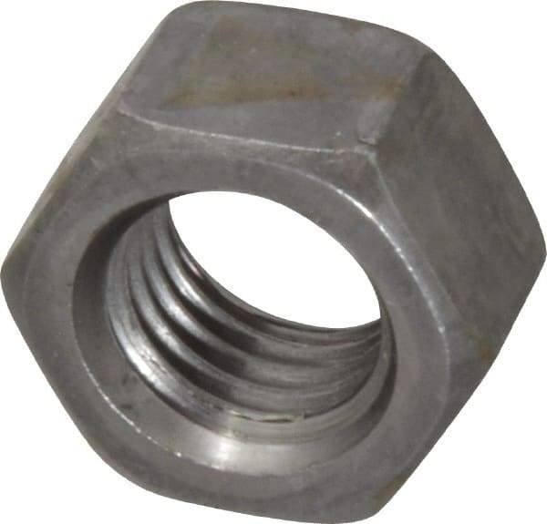 Value Collection - 3/4-10 UN Steel Right Hand Hex Nut - 1-1/8" Across Flats, 41/64" High, Uncoated - Americas Industrial Supply