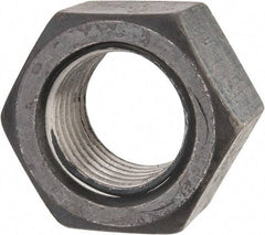 Value Collection - 1-7/8 - 5 UN Steel Right Hand Hex Nut - 2-3/4" Across Flats, 1-3/4" High, Uncoated - Americas Industrial Supply