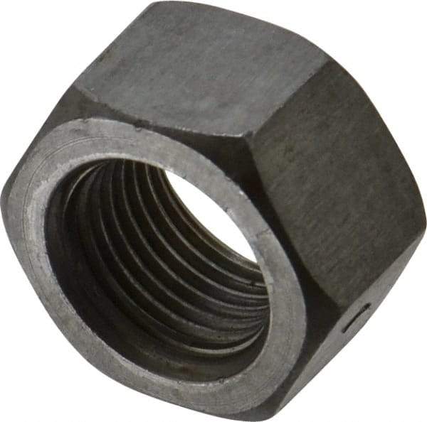 Value Collection - 5/8-18 UN Steel Right Hand Hex Nut - 15/16" Across Flats, 35/64" High, Uncoated - Americas Industrial Supply