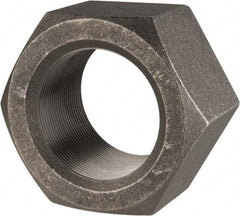 Value Collection - 2-1/2 - 12 UN Steel Right Hand Hex Nut - 3-3/4" Across Flats, 2-9/64" High, Uncoated - Americas Industrial Supply