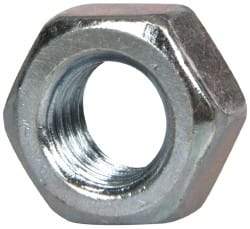 Value Collection - M8x1.25 Metric Coarse Steel Right Hand Hex Nut - 13mm Across Flats, 6.5mm High, Zinc-Plated Finish - Americas Industrial Supply