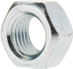 Value Collection - M20x2.50 Steel Right Hand Hex Nut - 30mm Across Flats, 16mm High, Zinc-Plated Finish - Americas Industrial Supply