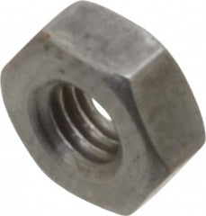 Value Collection - M3x0.50 Steel Right Hand Hex Nut - 5.5mm Across Flats, 2.4mm High, Uncoated - Americas Industrial Supply