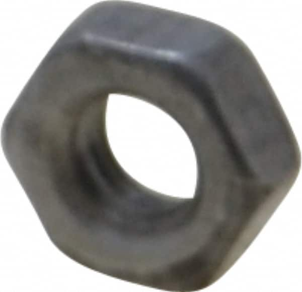 Value Collection - M4x0.70 Steel Right Hand Hex Nut - 7mm Across Flats, 3.2mm High, Uncoated - Americas Industrial Supply