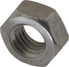 Value Collection - M10x1.50 Steel Right Hand Hex Nut - 17mm Across Flats, 8mm High, Uncoated - Americas Industrial Supply