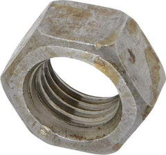 Value Collection - M20x2.50 Steel Right Hand Hex Nut - 30mm Across Flats, 16mm High, Uncoated - Americas Industrial Supply