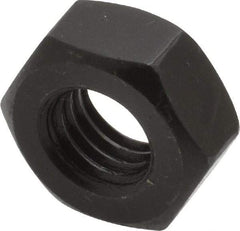 Value Collection - M10x1.50 Steel Right Hand Hex Nut - 17mm Across Flats, 8mm High, Uncoated - Americas Industrial Supply