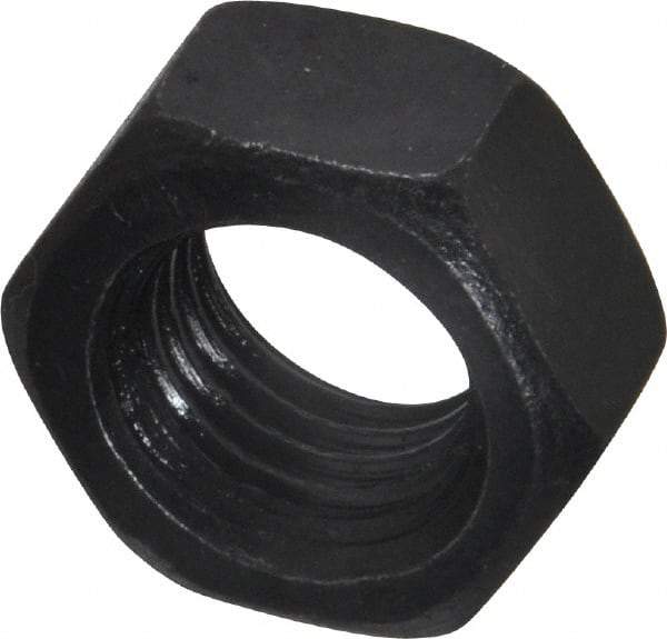 Value Collection - M16x2.00 Steel Right Hand Hex Nut - 24mm Across Flats, 13mm High, Uncoated - Americas Industrial Supply