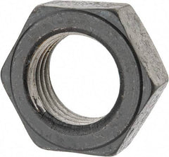 Value Collection - 2 - 4-1/2 UNC Steel Right Hand Hex Jam Nut - 3" Across Flats, 1-3/32" High, Uncoated - Americas Industrial Supply