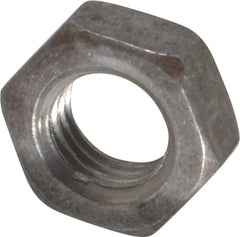 Value Collection - 5/16-24 UNF Steel Right Hand Hex Jam Nut - 1/2" Across Flats, 3/16" High, Uncoated - Americas Industrial Supply