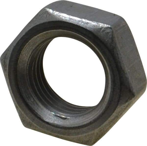 Value Collection - 1/2-20 UNF Steel Right Hand Hex Jam Nut - 3/4" Across Flats, 5/16" High, Uncoated - Americas Industrial Supply