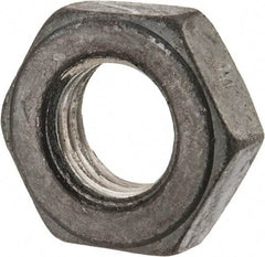 Value Collection - 7/8-9 UNC Steel Right Hand Heavy Hex Jam Nut - 1-7/16" Across Flats, 31/64" High, Uncoated, 2B Class of Fit - Americas Industrial Supply