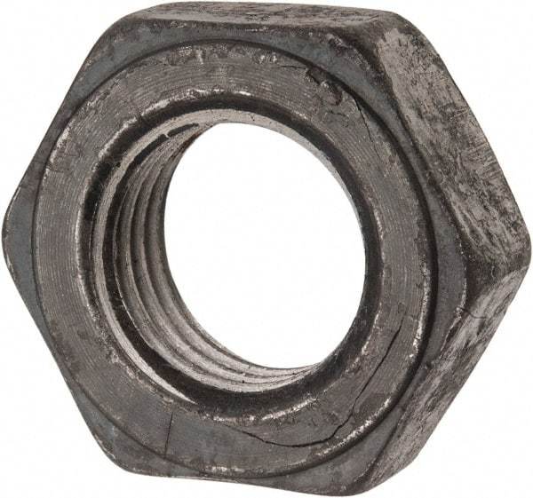 Value Collection - 1-1/4 - 7 UNC Steel Right Hand Heavy Hex Jam Nut - 2" Across Flats, 23/32" High, Uncoated, 2B Class of Fit - Americas Industrial Supply