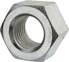 Value Collection - 2 - 4-1/2 UNC Steel Right Hand Heavy Hex Nut - 3-1/8" Across Flats, 1-31/32" High, Zinc Clear Finish - Americas Industrial Supply