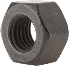 Value Collection - 5/8-11 UNC Steel Right Hand Heavy Hex Nut - 1-1/16" Across Flats, 39/64" High, Uncoated, 2B Class of Fit - Americas Industrial Supply