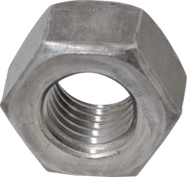 Value Collection - 3/4-10 UNC Steel Right Hand Heavy Hex Nut - 1-1/4" Across Flats, 47/64" High, Uncoated, 2B Class of Fit - Americas Industrial Supply