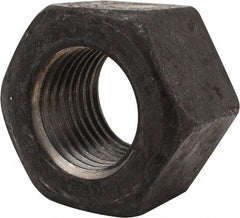 Value Collection - 2-1/2 - 4 UNC Steel Right Hand Heavy Hex Nut - 3-7/8" Across Flats, 2-29/64" High, Uncoated, 2B Class of Fit - Americas Industrial Supply