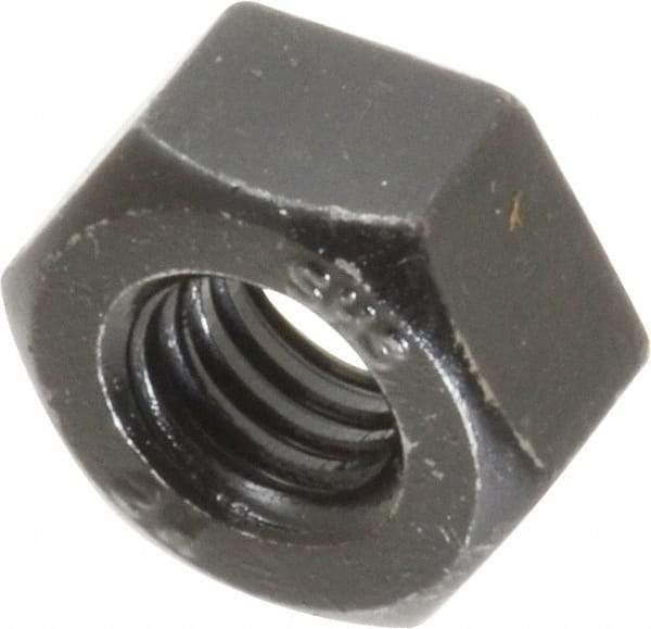 Value Collection - 3/8-16 UNC Steel Right Hand Heavy Hex Nut - 11/16" Across Flats, 23/64" High, Uncoated, 2B Class of Fit - Americas Industrial Supply