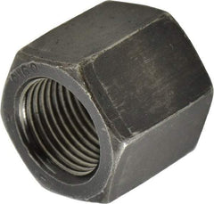 Value Collection - 7/8-14 UNF Steel Right Hand High Hex Nut - 1-5/16" Across Flats, 1-5/32" High, Uncoated - Americas Industrial Supply