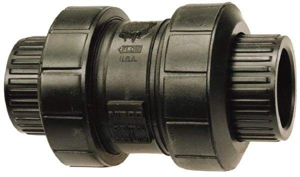 NIBCO - 1-1/2" PVDF Check Valve - Socket x Socket, 1,360 WOG - Americas Industrial Supply