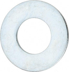 Value Collection - 2-1/4" Screw, Steel USS Flat Washer - 2-3/8" ID x 4-3/4" OD, 0.193" Thick, Zinc-Plated Finish - Americas Industrial Supply