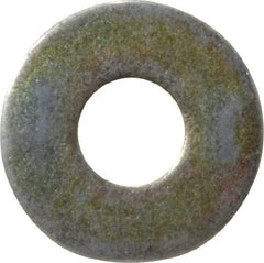 Value Collection - 7/16" Screw, Grade 8 Steel Extra Thick Flat Washer - Zinc Yellow Dichromate Finish - Americas Industrial Supply