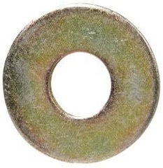 Value Collection - 5/8" Screw, Grade 8 Steel Extra Thick Flat Washer - Zinc Yellow Dichromate Finish - Americas Industrial Supply
