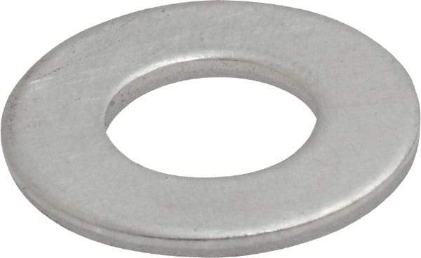 Value Collection - 3/8" Screw, Aluminum Standard Flat Washer - 0.436" ID x 1" OD, 0.081" Thick - Americas Industrial Supply