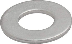 Value Collection - 3/8" Screw, Aluminum Standard Flat Washer - 0.436" ID x 1" OD, 0.081" Thick - Americas Industrial Supply