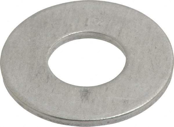 Value Collection - 1/2" Screw, Aluminum Standard Flat Washer - 0.562" ID x 1-1/4" OD, 0.089" Thick - Americas Industrial Supply