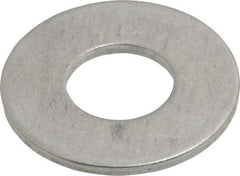 Value Collection - 1/2" Screw, Aluminum Standard Flat Washer - 0.562" ID x 1-1/4" OD, 0.089" Thick - Americas Industrial Supply
