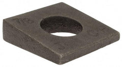 Value Collection - 7/8" Bolt, Iron Beveled Square Washer - 15/16" ID, 9/16 Minimum Thickness - Americas Industrial Supply