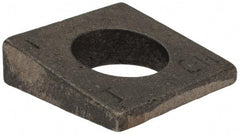 Value Collection - 1" Bolt, Iron Beveled Square Washer - 1-1/16" ID, 9/16 Minimum Thickness - Americas Industrial Supply