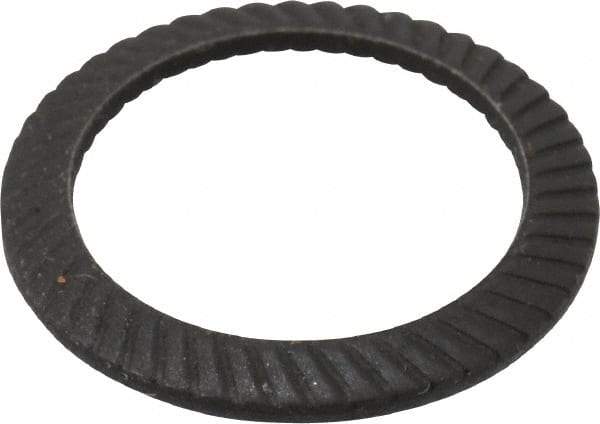 Value Collection - 1/2" Bolt, 0.512" ID, Steel, Belleville Disc Spring - 0.709" OD, 0.067" High, 0.043" Thick - Americas Industrial Supply
