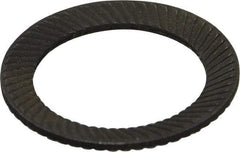 Value Collection - 1" Bolt, 1-1/16" ID, Steel, Uncoated, Belleville Disc Spring - 1-1/2" OD - Americas Industrial Supply