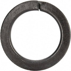 Value Collection - 7/8", 0.887" ID, 0.234" Thick High Collar Split Lock Washer - Steel, Uncoated, 0.887" Min ID, 0.905" Max ID, 1.296" Max OD - Americas Industrial Supply