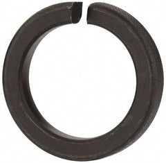Value Collection - 1-1/2", 1.504" ID, 3/8" Thick High Collar Split Lock Washer - Steel, Uncoated, 1.504" Min ID, 1.534" Max ID, 2.17" Max OD - Americas Industrial Supply