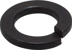 Value Collection - M12, 12.2mm ID, 2.5mm Thick Split Lock Washer - Steel, Uncoated, 12.2mm Min ID, 12.7mm Max ID, 21.1mm Max OD - Americas Industrial Supply