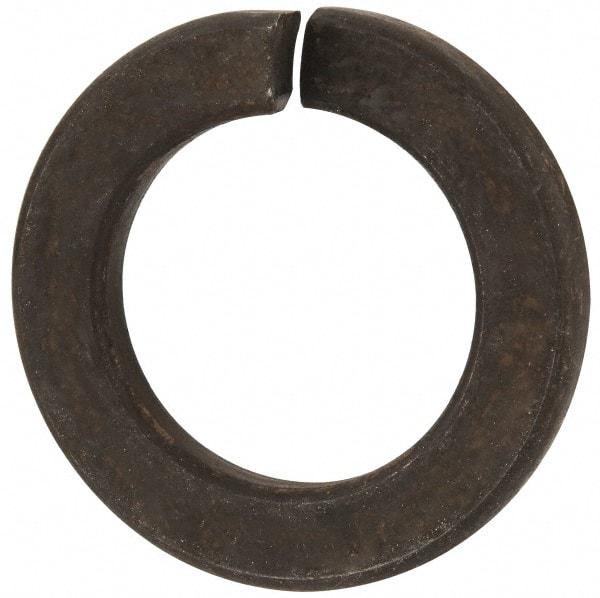 Value Collection - M24, 24.5mm ID, 5mm Thick Split Lock Washer - Steel, Uncoated, 24.5mm Min ID, 25.5mm Max ID, 40mm Max OD - Americas Industrial Supply