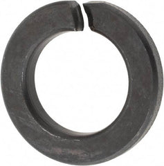 Value Collection - 7/8", 0.878" ID, 0.219" Thick Split Lock Washer - Steel, Uncoated, 0.878" Min ID, 0.894" Max ID, 1.459" Min OD, 1.464" Max OD - Americas Industrial Supply