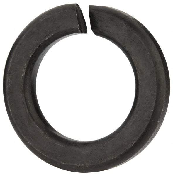 Value Collection - 1-1/8", 1.129" ID, 0.281" Thick Split Lock Washer - Steel, Uncoated, 1.129" Min ID, 1.153" Max ID, 1.847" Min OD, 1.853" Max OD - Americas Industrial Supply