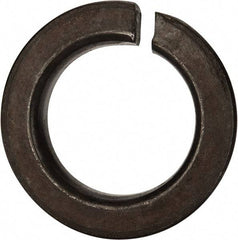 Value Collection - 1-1/2", 1.504" ID, 3/8" Thick Split Lock Washer - Steel, Uncoated, 1.504" Min ID, 1.534" Max ID, 2.419" Min OD, 2.43" Max OD - Americas Industrial Supply