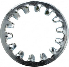 Value Collection - 1 Screw, 1.06" ID, Steel Internal Tooth Lock Washer - 1.637" OD, Zinc-Plated, Grade 2 - Americas Industrial Supply