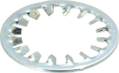 Value Collection - 1-1/8" Screw, 1.192" ID, Steel Internal Tooth Lock Washer - 1.83" OD, Zinc-Plated, Grade 2 - Americas Industrial Supply